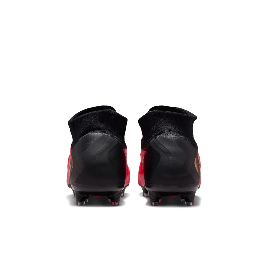 Nike Phantom 6 montante Pro AG rouge noir