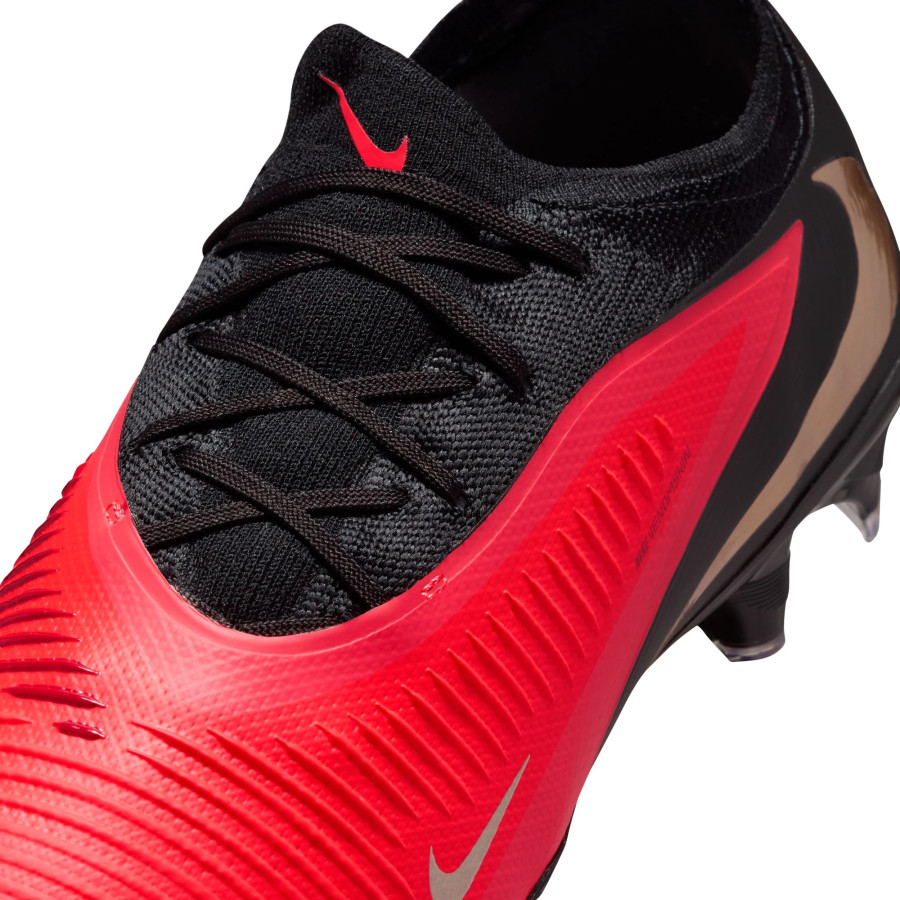 Nike Phantom 6 Pro FG rouge noir