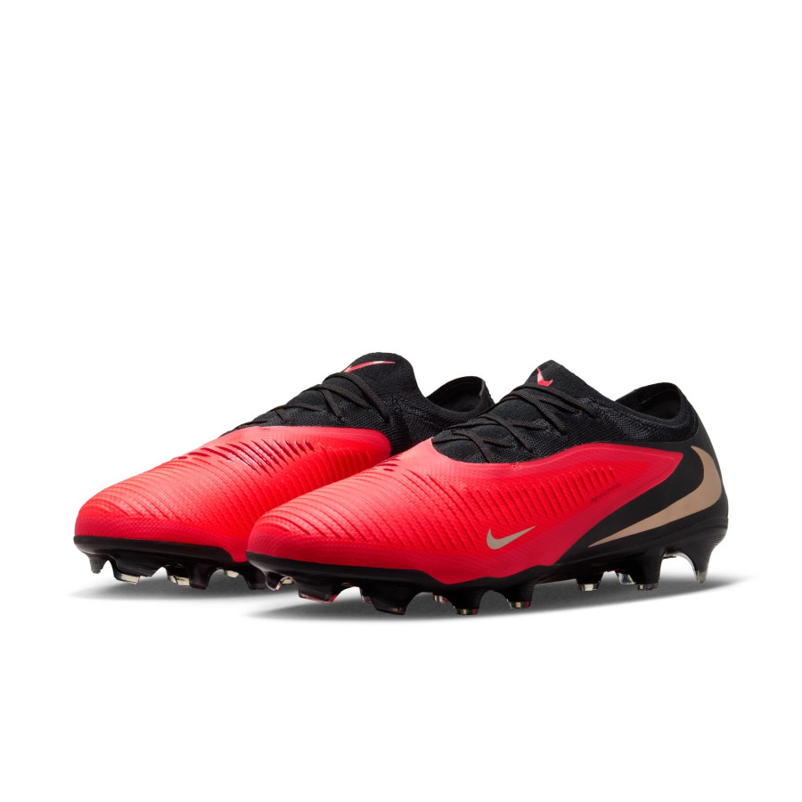 Nike Phantom 6 Pro FG rouge noir