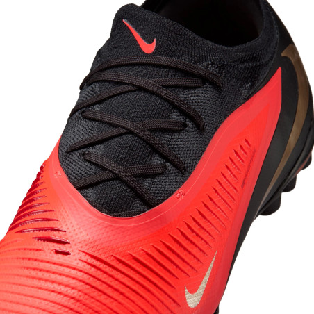 Nike Phantom 6 ReactX Pro Turf rouge noir