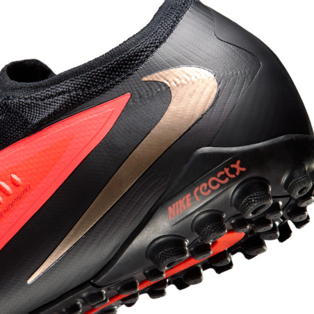 Nike Phantom 6 ReactX Pro Turf rouge noir