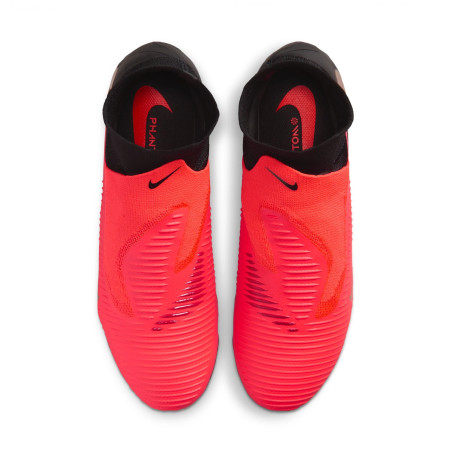 Nike Phantom 6 montante Pro FG rouge noir