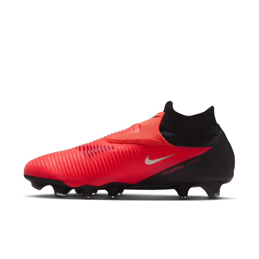 Nike Phantom 6 montante Pro FG rouge noir
