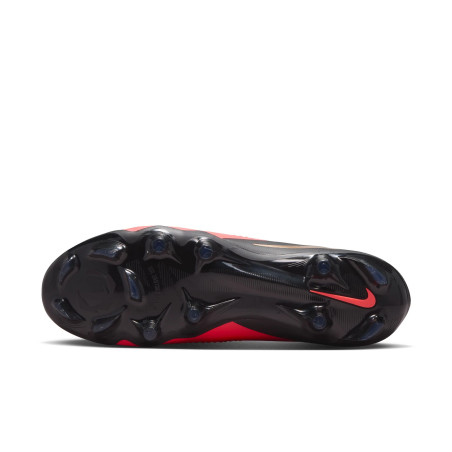 Nike Phantom 6 montante Pro FG rouge noir