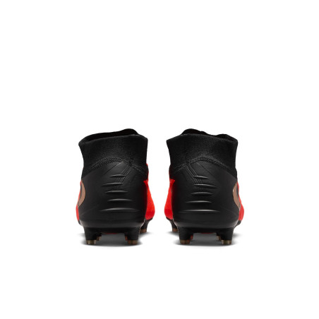 Nike Phantom 6 montante Elite AG-Pro rouge noir