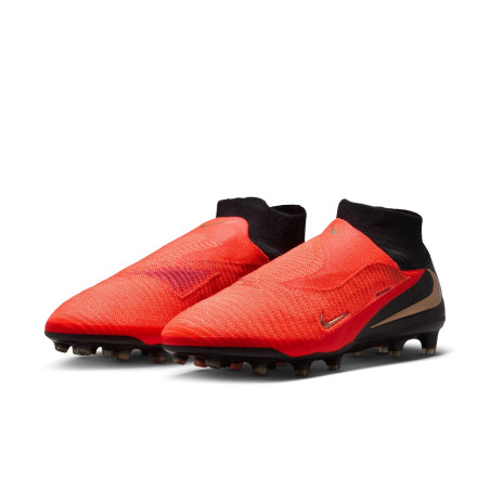 Nike Phantom 6 montante Elite AG-Pro rouge noir