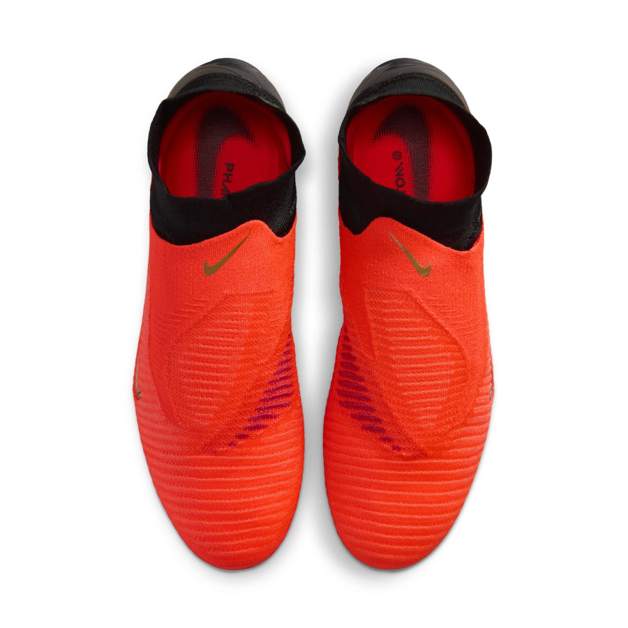 Nike Phantom 6 montante Elite AG-Pro rouge noir