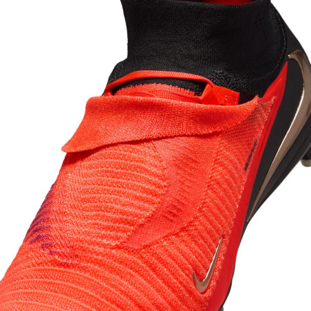 Nike Phantom 6 montante Elite AG-Pro rouge noir