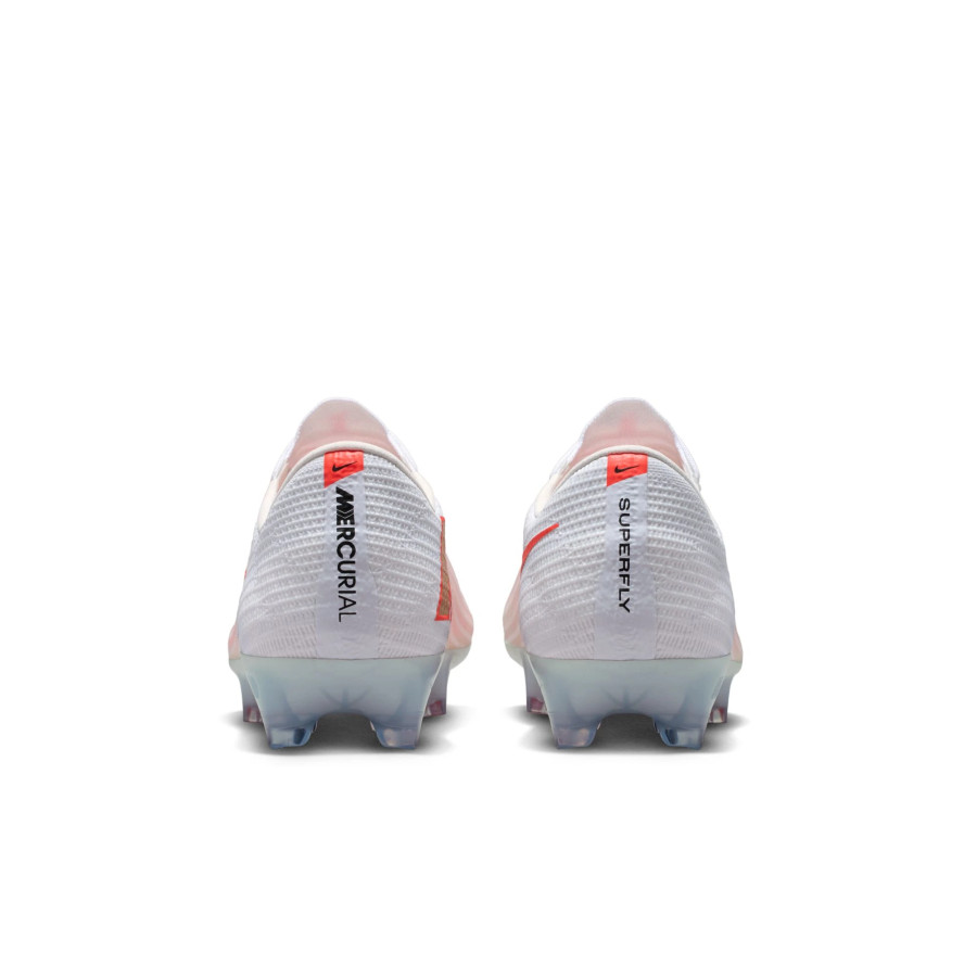 Nike Air Zoom Mercurial Superfly11 Elite FG blanc orange