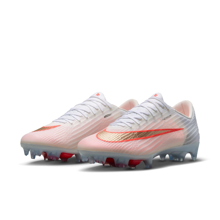 Nike Air Zoom Mercurial Superfly11 Elite FG blanc orange