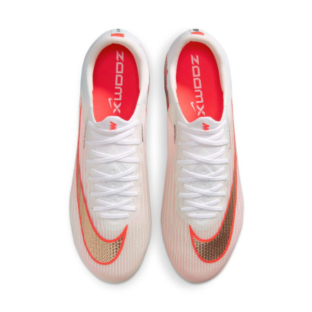 Nike Air Zoom Mercurial Superfly11 Elite FG blanc orange