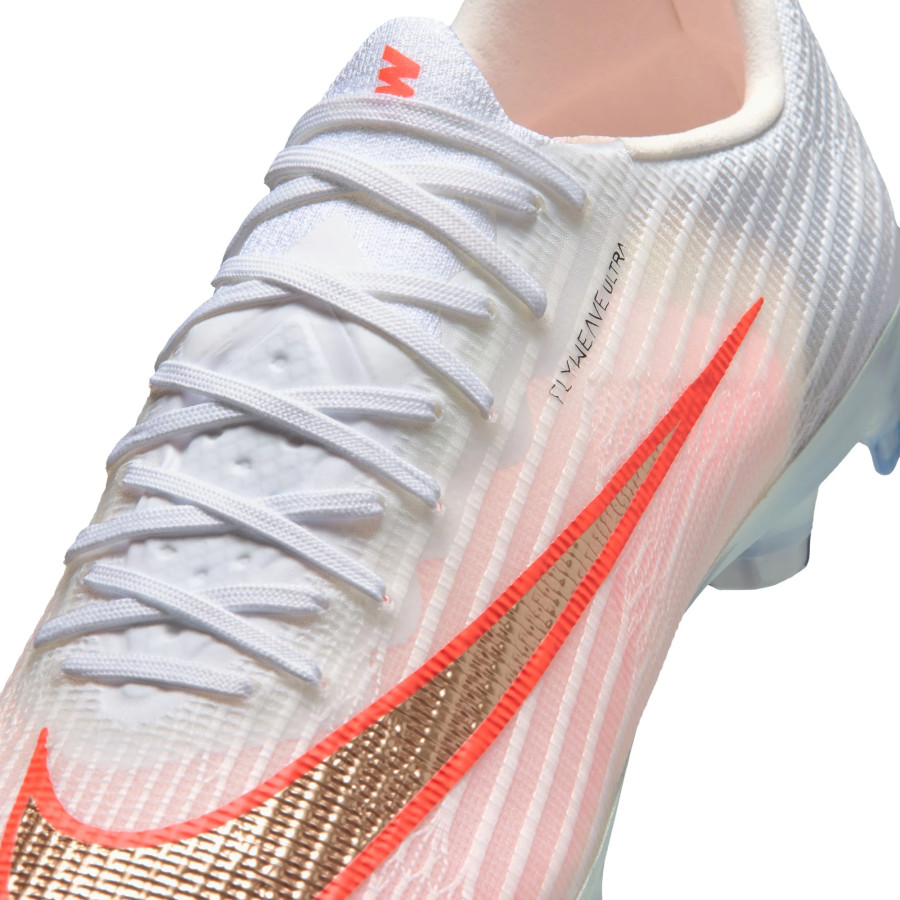 Nike Air Zoom Mercurial Superfly11 Elite FG blanc orange