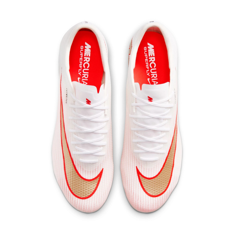 Nike Air Zoom Mercurial Superfly11 Pro FG blanc orange
