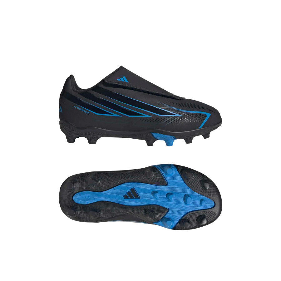 adidas F50 Hyperfast Club junior FG/MG noir