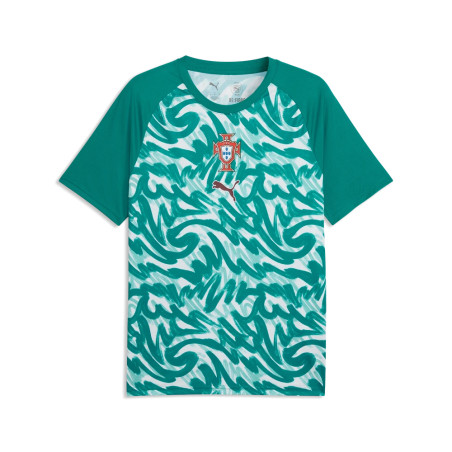 Maillot avant match Portugal vert