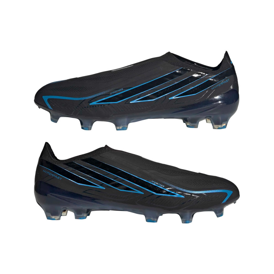 adidas F50 Hyperfast LaceLess Elite FG noir bleu