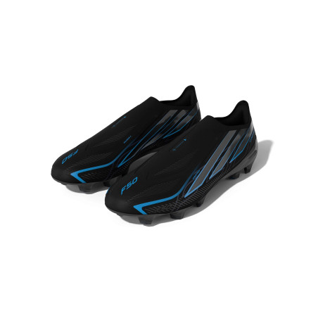 adidas F50 Hyperfast LaceLess Elite FG noir bleu
