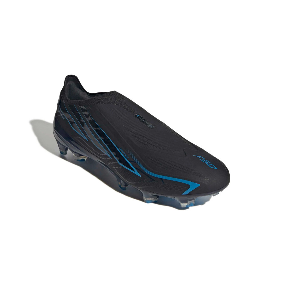 adidas F50 Hyperfast LaceLess Elite FG noir bleu