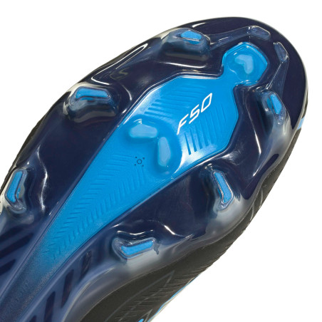 adidas F50 Hyperfast LaceLess Elite FG noir bleu