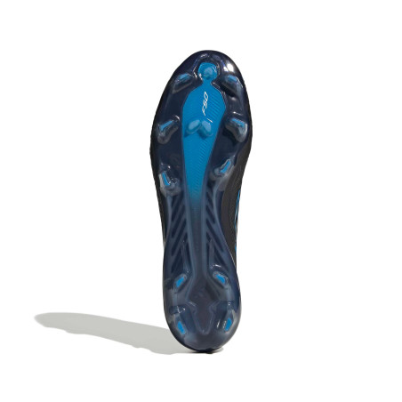 adidas F50 Hyperfast LaceLess Elite FG noir bleu