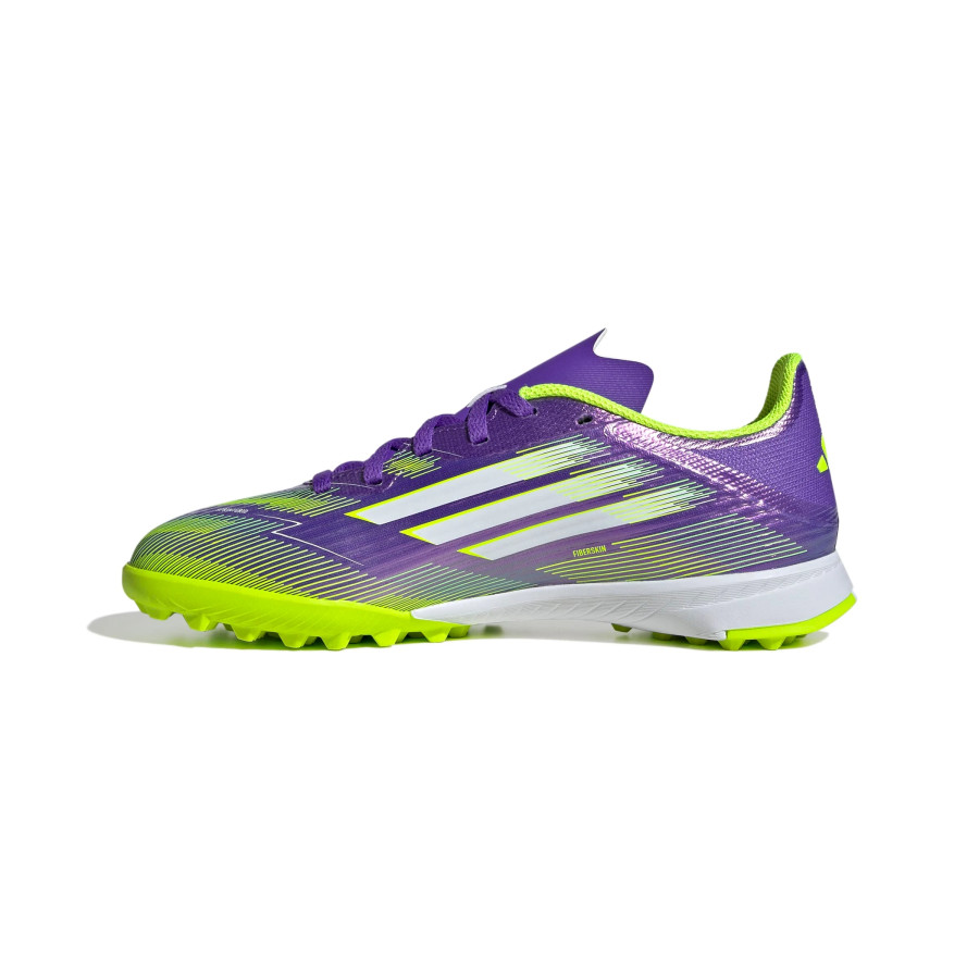 adidas F50 League junior Turf violet jaune