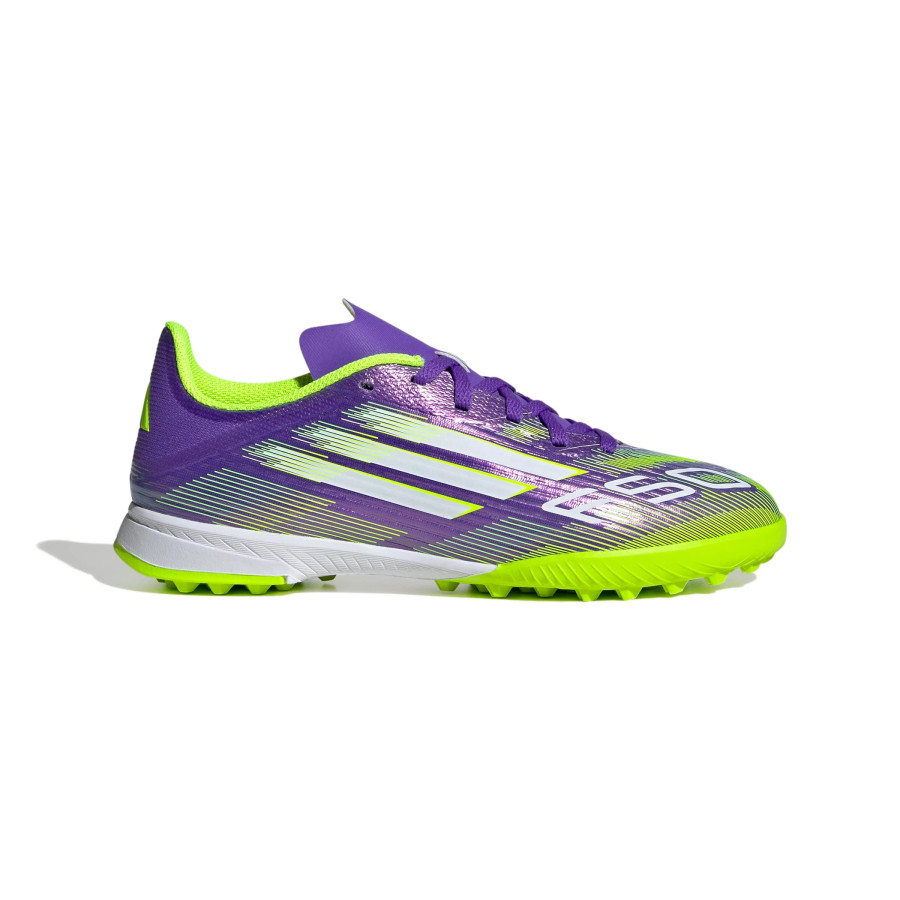 adidas F50 League junior Turf violet jaune