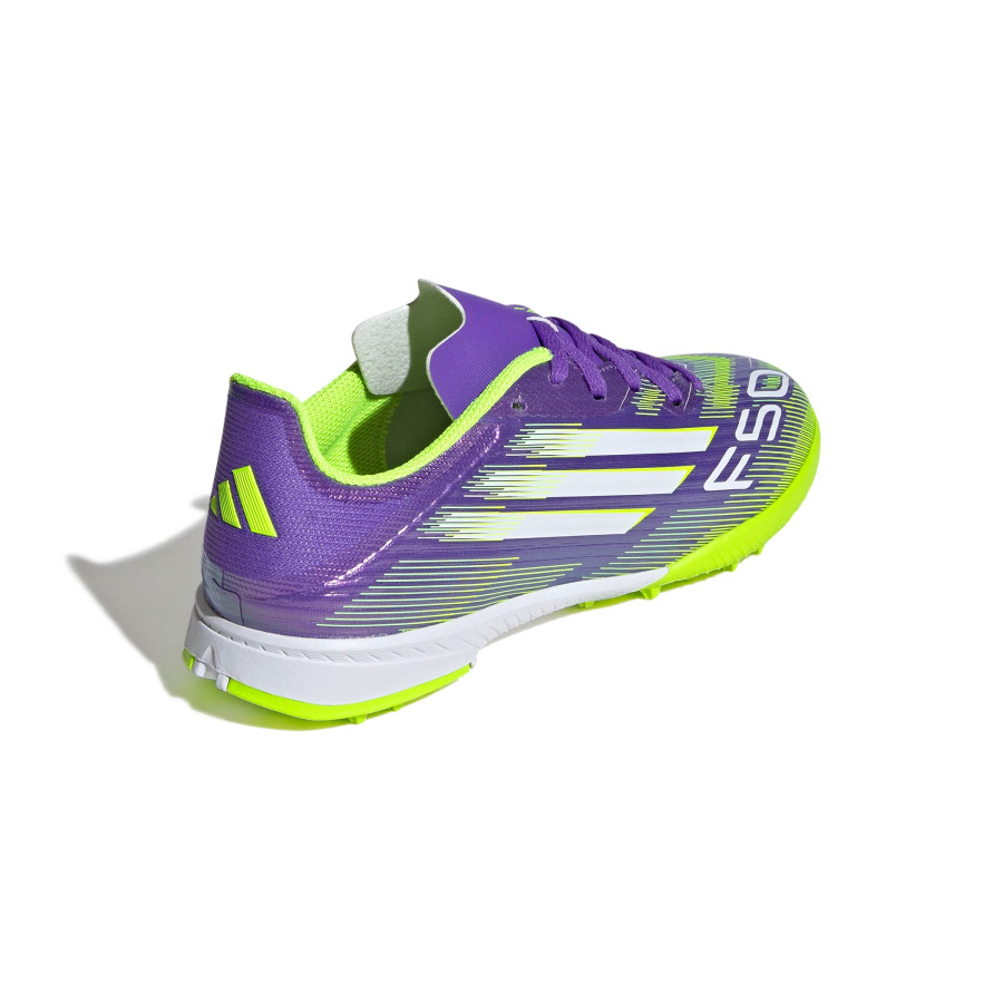 adidas F50 League junior Turf violet jaune