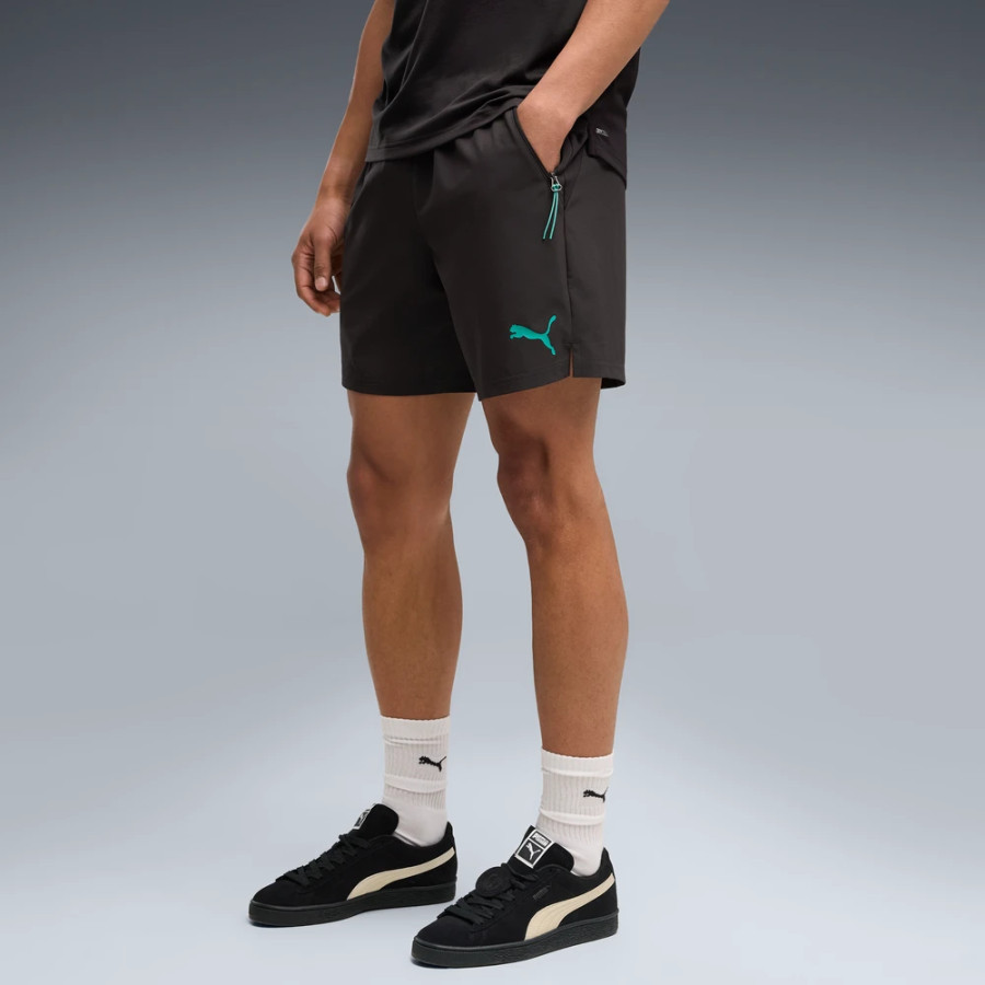 Short Maroc Powertrain Woven noir vert
