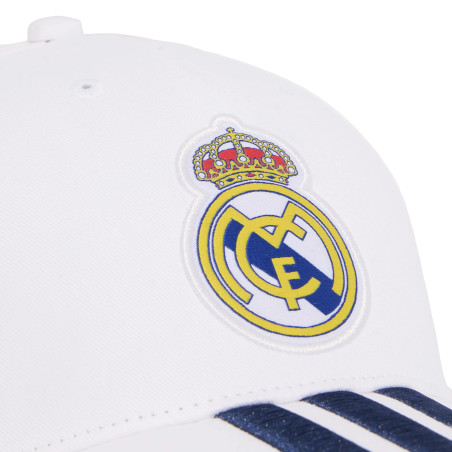 Casquette junior Real Madrid blanc