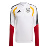 Sweat zippé Allemagne blanc rouge
