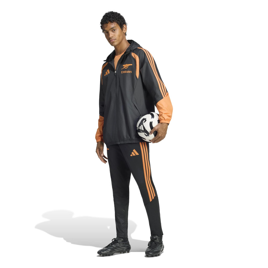 Veste imperméable Arsenal noir orange