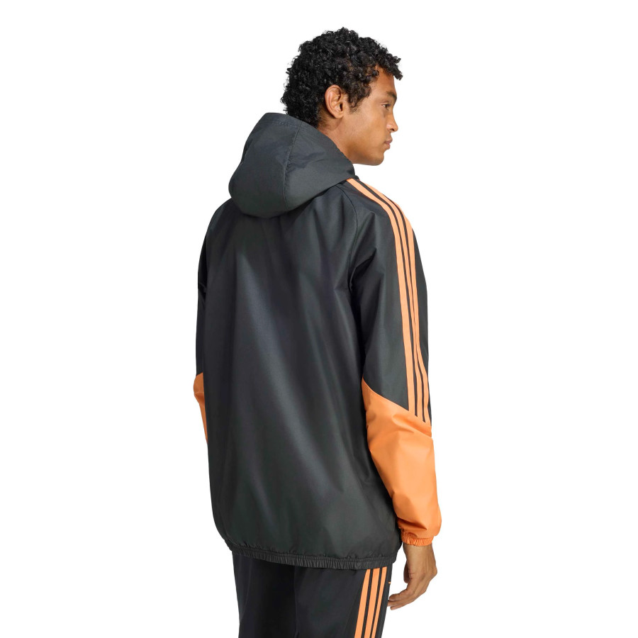 Veste imperméable Arsenal noir orange