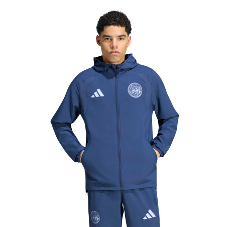 Veste survêtement Ajax Amsterdam FZ bleu