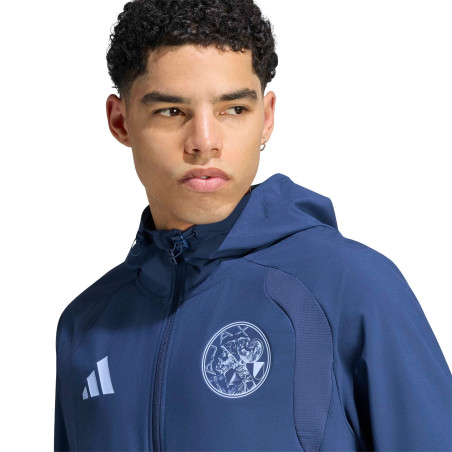 Veste survêtement Ajax Amsterdam FZ bleu