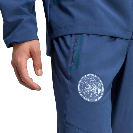 Pantalon survêtement Ajax Amsterdam Travel bleu