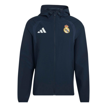 Coupe vent Real Madrid bleu