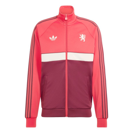 Veste survêtement OL Travel rouge