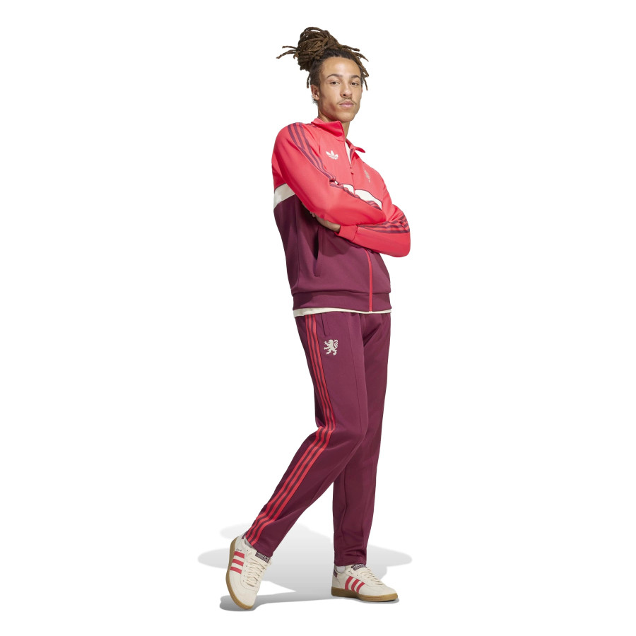 Veste survêtement OL Travel rouge