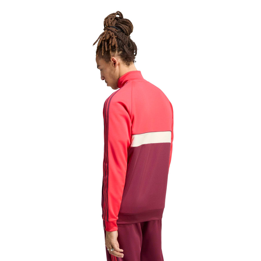 Veste survêtement OL Travel rouge