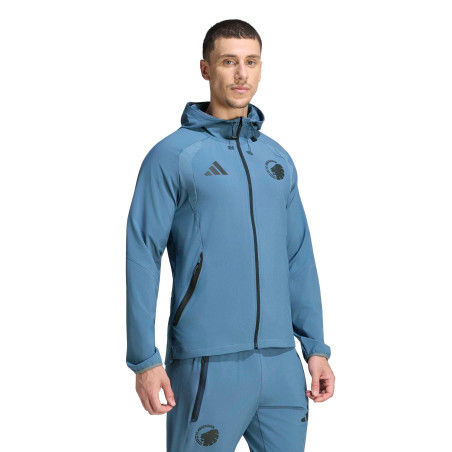Veste survêtement FC Copenhague FZ bleu