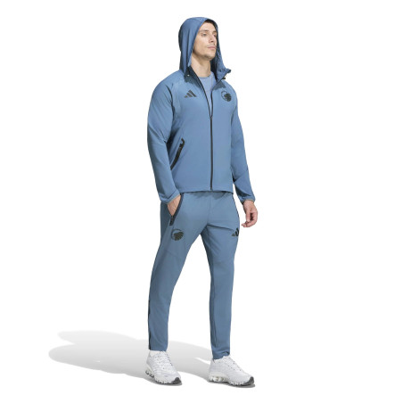 Veste survêtement FC Copenhague FZ bleu