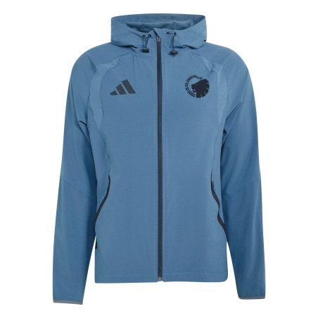Veste survêtement FC Copenhague FZ bleu