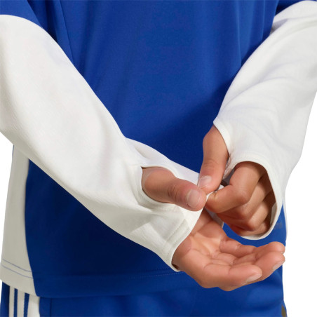 Sweat zippé junior Juventus bleu blanc