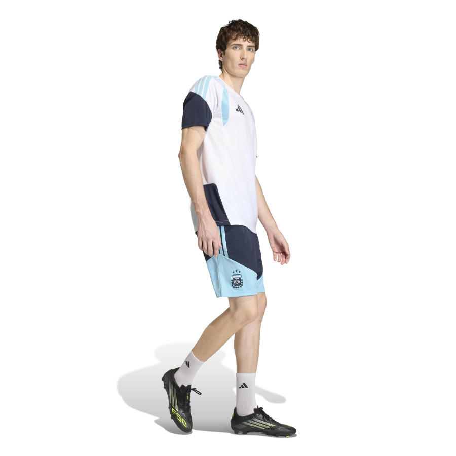 Short entraînement Argentine bleu