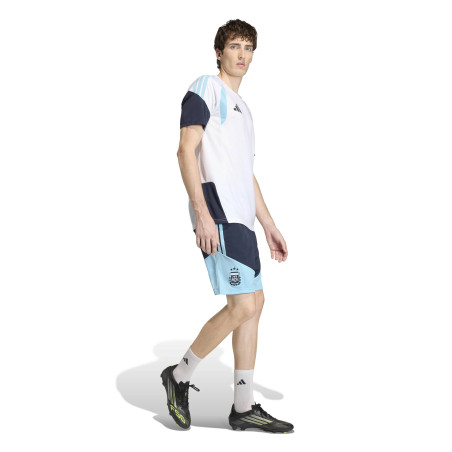 Short entraînement Argentine bleu