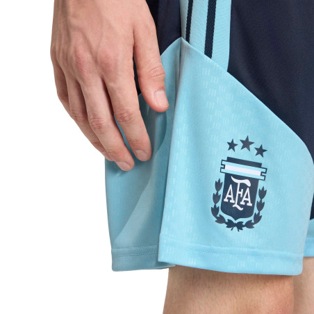 Short entraînement Argentine bleu