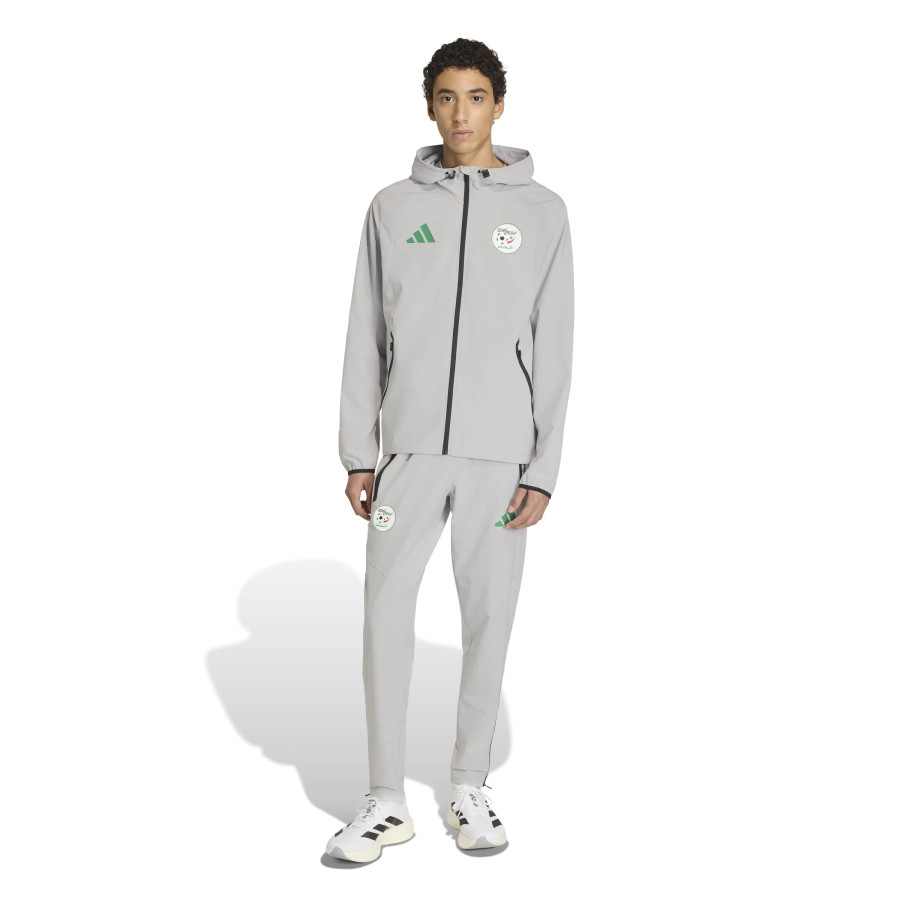 Veste survêtement Algérie FZ gris