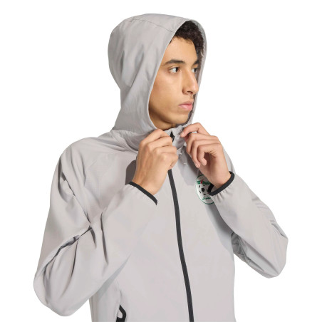 Veste survêtement Algérie FZ gris