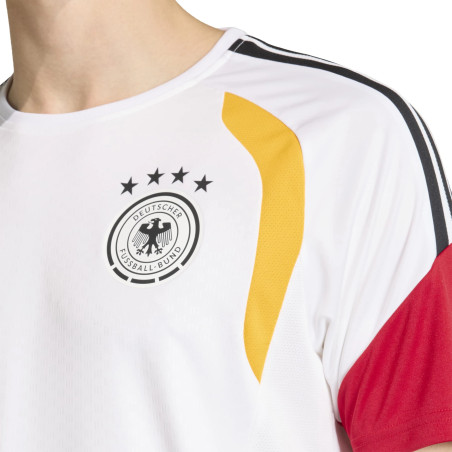 Maillot entraînement Allemagne blanc rouge
