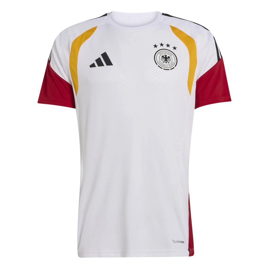 Maillot entraînement Allemagne blanc rouge